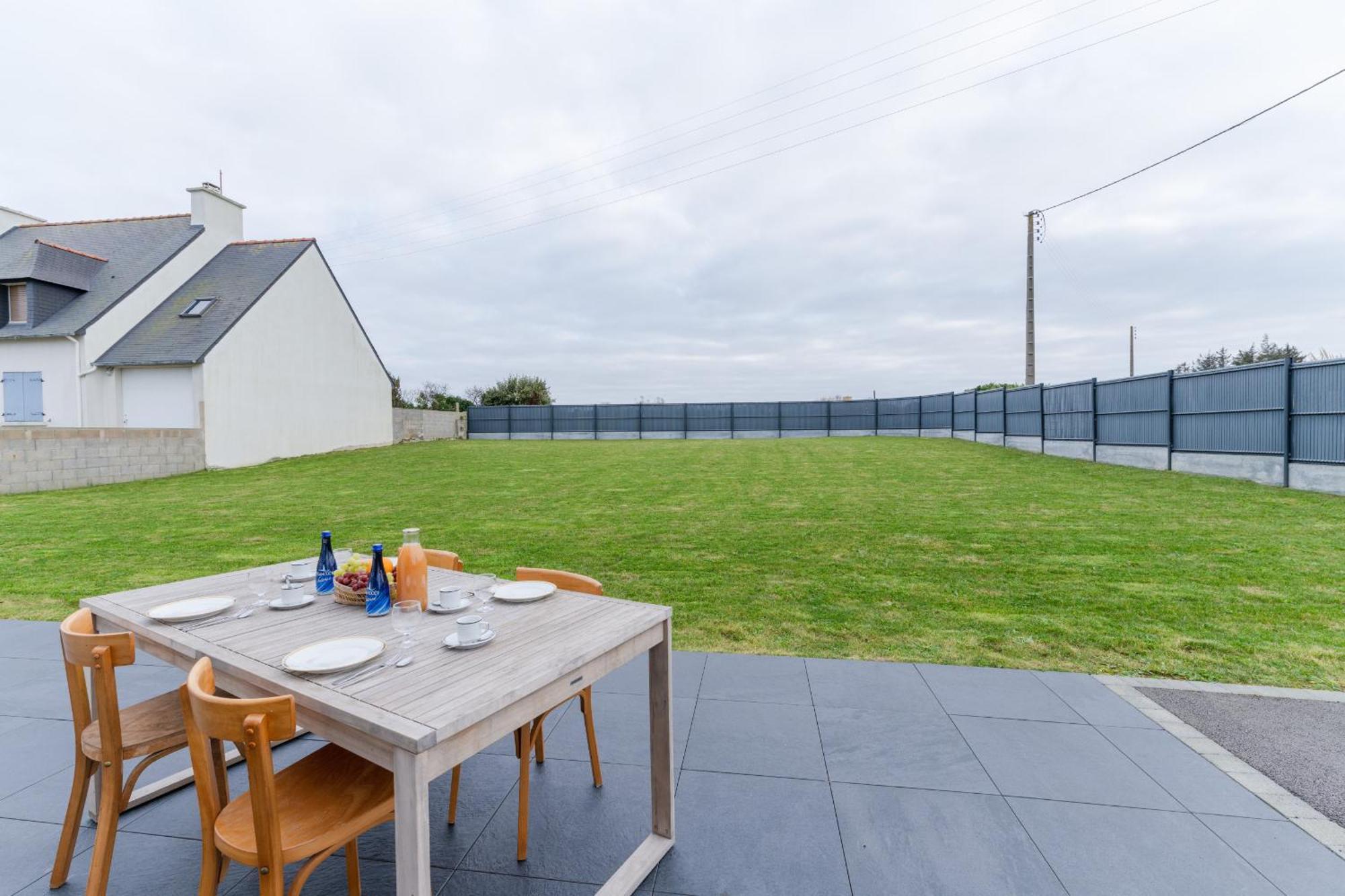 Ker Stivell - Superbe Maison Neuve A 2 Pas De La Mer Landunvez Esterno foto