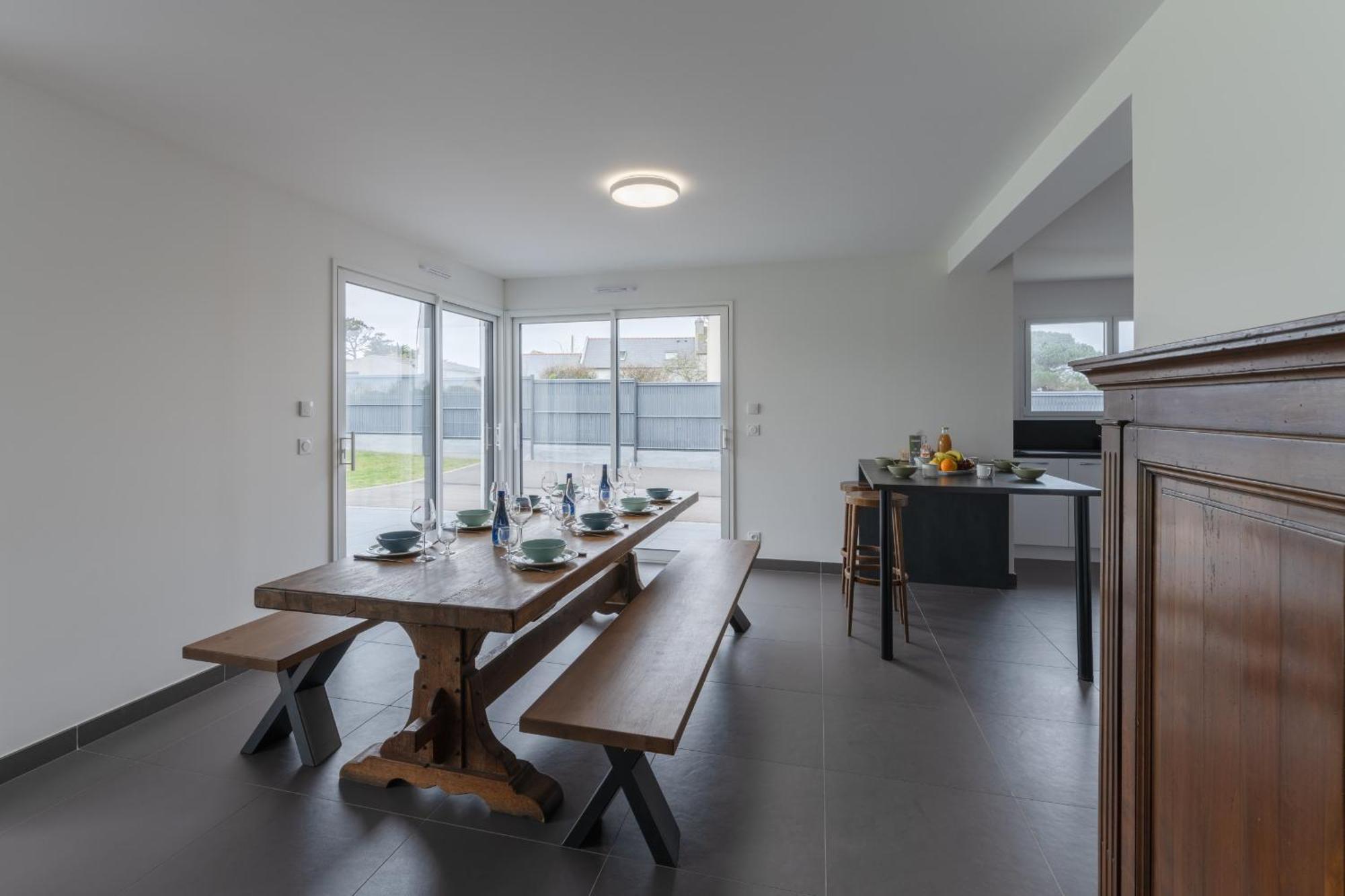 Ker Stivell - Superbe Maison Neuve A 2 Pas De La Mer Landunvez Esterno foto