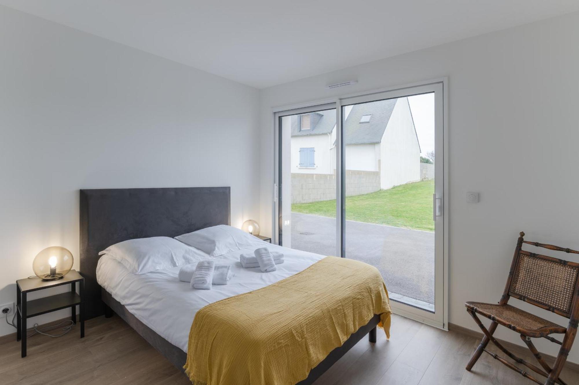 Ker Stivell - Superbe Maison Neuve A 2 Pas De La Mer Landunvez Esterno foto